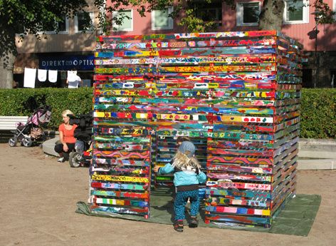 Artbox - parken i Kvilletorget 