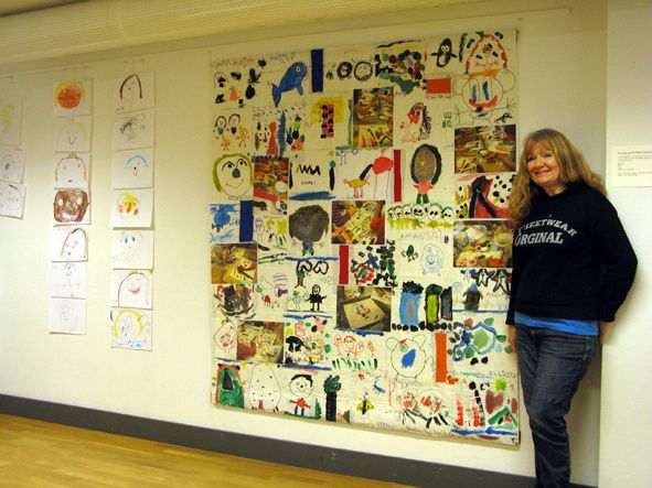 Stort i textil 2 *2 m